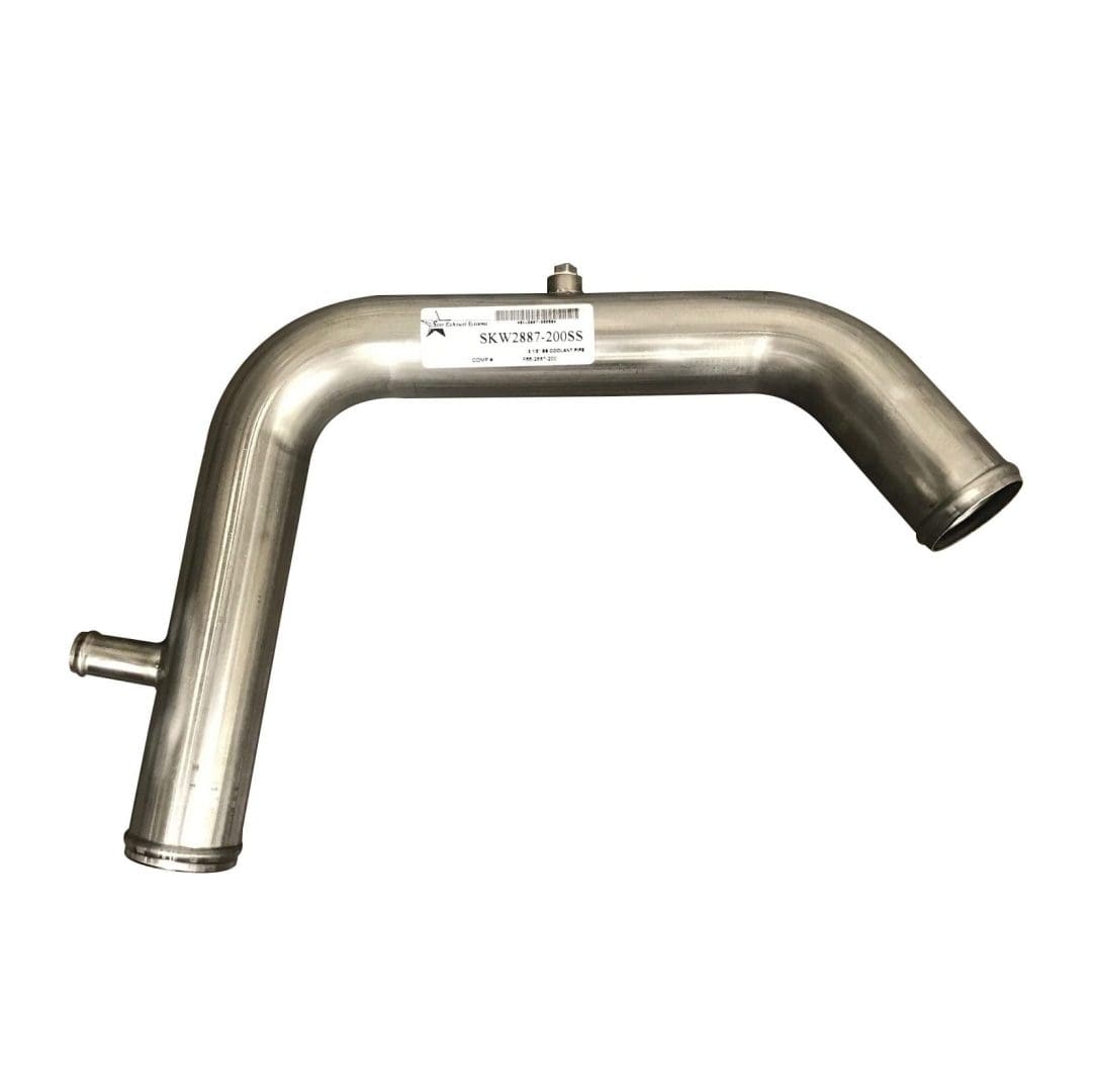 F66-2887-200 Stainless Steel Coolant Pipe for Kenworth Trucks - Image 1