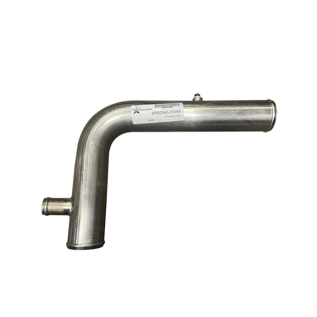 F66-2560-200 Stainless Steel Coolant Pipe for Peterbilt Trucks - Image 1