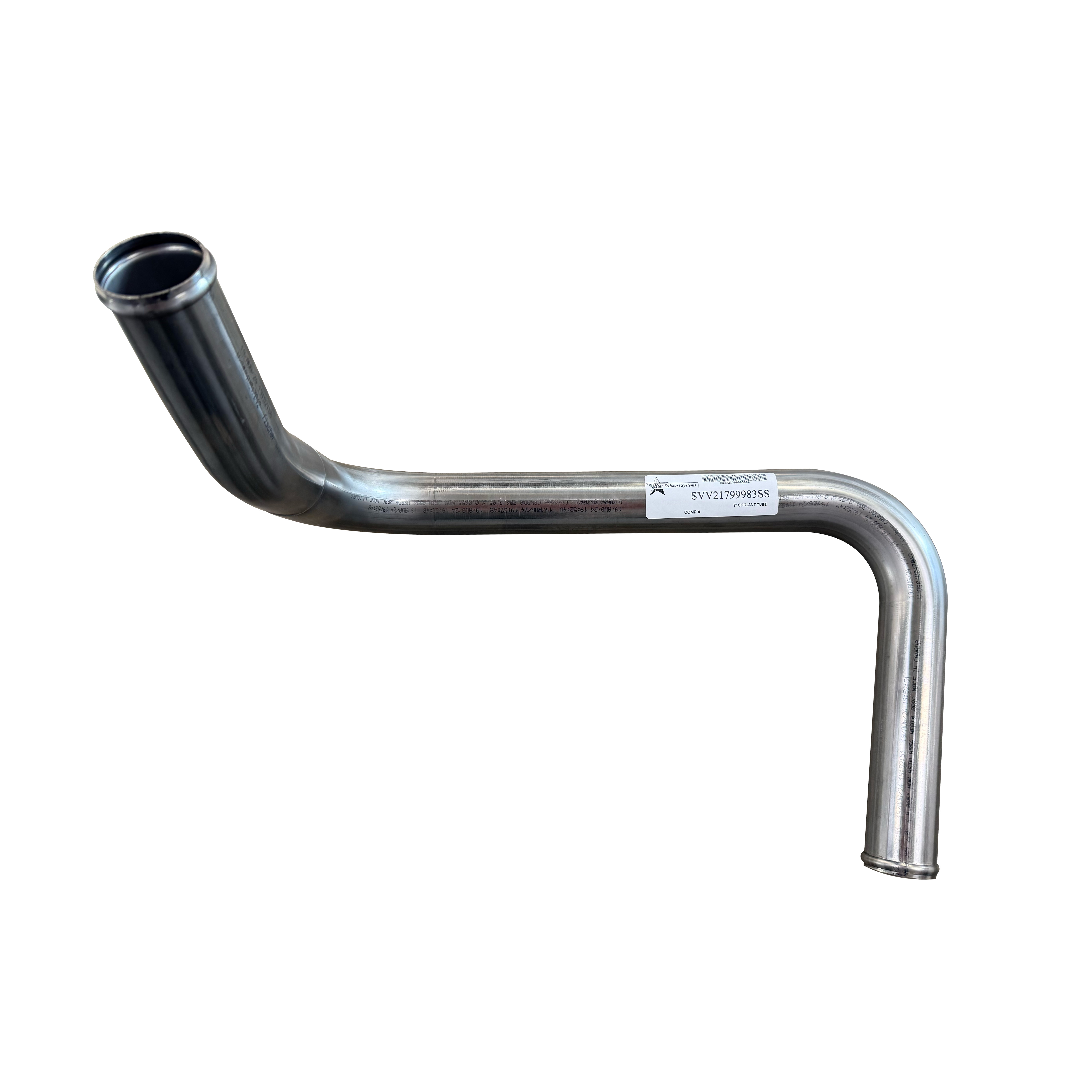 21799983 Stainless Steel Coolant Pipe for Volvo Trucks - Image 1