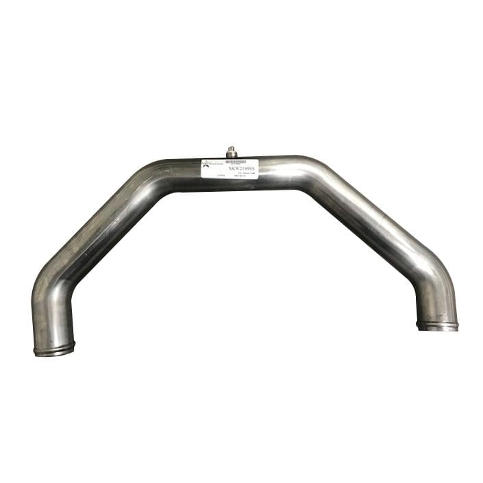 F66-2199-100 Stainless Steel Coolant Pipe for Kenworth Trucks - Image 1